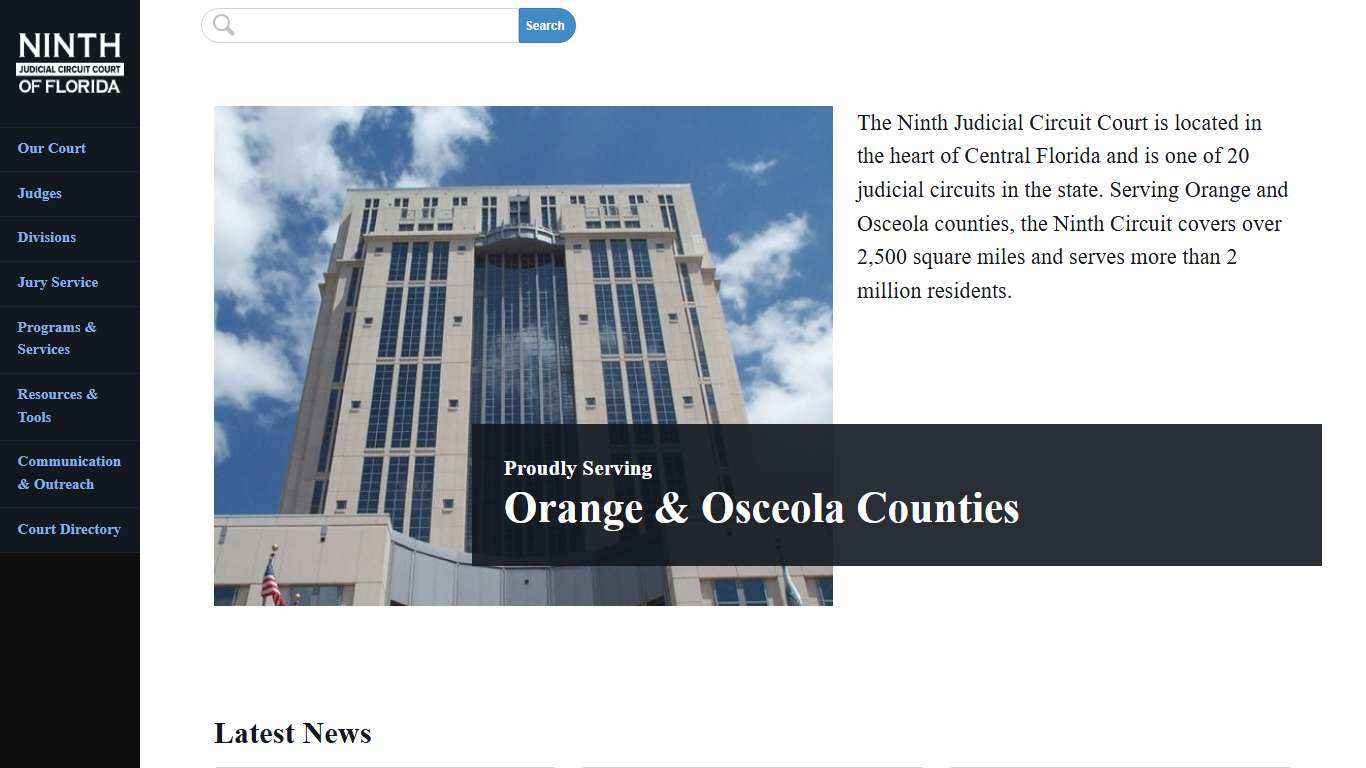 Orange & Osceola Counties | Ninth Judicial Circuit Court of Florida