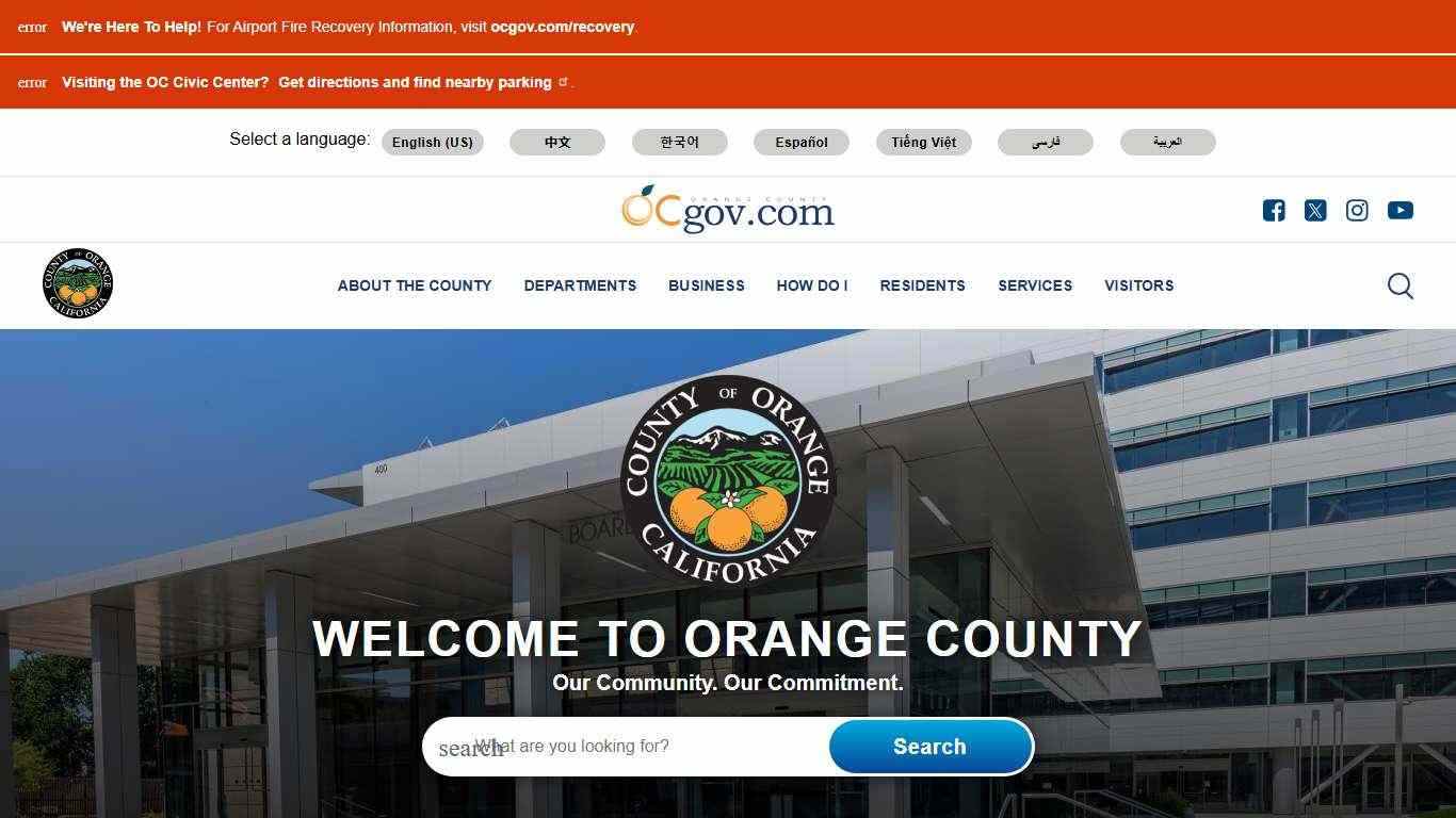 Orange County | Orange County